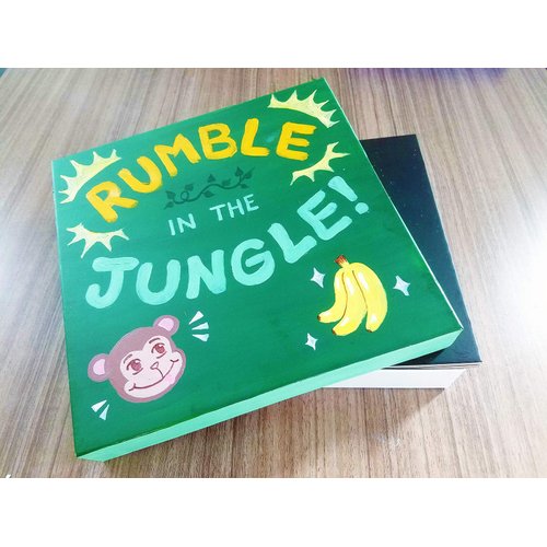 Apostrophe Games Blank Game Board & Box (20" x 20" Board) Create Your Own Board Game, DIY Board Game, Family Board Games