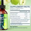 Marine Phytoplankton Drops 2000mg - High Absorption Phytoplankton Supplement with Wheatgrass & Fo-ti for Cellular Wellness, Hair Growth, Energy & Immunity - Green Apple Flavor, 2 fl oz (Pack of 1)