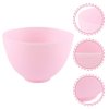 Beavorty Silicone Bowl 5 Pcs Silicone Facial Mask Mixing Bowls Mud Masks Bowls Skin Care Mixing Tools for Home Women Salon Diy Craft Spa Kit