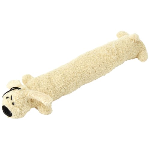 Multipet Original Loofa Dog Plush Toy - Squeaky Dog Toy for All Dogs - Extra Soft Plush Dog Toy - Stuffed Animal Dog Toy for Playing - Cute Dog Pet Toy (1 Count, 12”, Random Color Surprise)