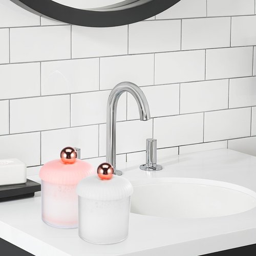 DOITOOL 2 Pieces Face Wash Foam Maker, Face Wash Foamer, Foam Maker, Marshmallow Whip Maker Skin Care, Facial Foam Cup Whip Bubble Maker for Travel Household (Pink, White)