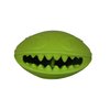 Jolly Pets Monster Mouth Oval Dog Toy/Treat Holder, 4 Inches, Green