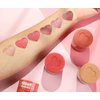 Stamp Liquid Blush Stamp Blush with Heart Shaped Applicator Natural Long Lasting Blush, Light and Airy Makeup for Women (4)