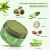 ANAI RUI Green Tea Face Mask with Avocado, Clay Facial Mask for Acne, Detox, Face Cleansing Mask, Hydrating, Nourishing, Soothing, 120g/4.23 oz