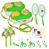 QuadPro Bug Catcher for Kids - 2 Sets - Outdoor Explorer Set with Butterfly Net, Tweezers, Bug Clamp, Magnifying Glass & Entomology Learning Cards - Perfect Bug Catching Kit for Kids Age 3 4 5 6 7 8