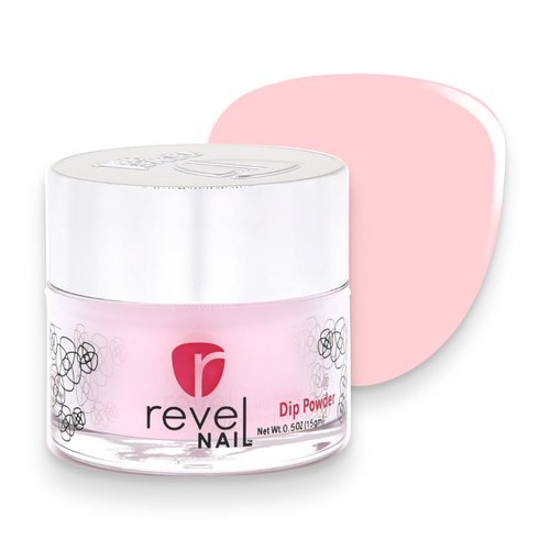 Revel Nail Dip Powder - Pink Dipping Powder, Long-Lasting Dip Nail Color, Chip & Crack Resistant, No UV Lamp, DIY Manicure For Strong Healthy Nails, Ballet