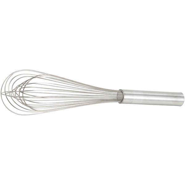 Winco Stainless Steel Piano Wire Whip, 18-Inch