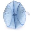 DMI Heel Cushion Protector Pillow to Relieve Pressure from Sores and Ulcers, Foot Pillow, FSA HSA Eligible, Adjustable in Size, Blue, White, Sold as a Set of 2