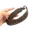 aHairBeauty Braided Headband Hair Band Synthetic Hairpieces Braid Wig Accessories for Women Girl (#Chocolate-8)
