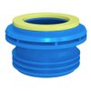 DOITOOL Toilet Rubber Wax Ring Toilet Flange Washer Odor Proof Toilet Bowl Seal Gasket for Home Hotel Bathroom Blue