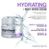 Epic Organic Night Repair | Anti Wrinkle Night Cream for Women | Anti Aging Night Cream with Hyaluronic Acid and Collagen | Night Moisturizer for Face | Day and Night Facial Skin Care | 1.7 oz