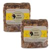 Aroma Depot Raw African Black Soap 2 lbs. 100% Raw Natural soap for Acne, Eczema, Psoriasis, Scar Removal Face And Body Wash. Handmade 2-Pack