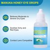 ZOXY Manuka Honey Drops, Fast Relief for Dry Eyes, Long-Lasting Hydration, Relieves Moderate to Severe Dry Eye Symptoms, 0.68 FL OZ