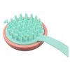 Pokinge 2Pcs Hair Scalp Massager Shampoo Scrubber Brush,Wet & Dry Scalp Shower Massage Brush Silicone Scalp Brush for Adults,Children and Pets