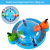 YOOCH Hippos Board Game, Preschool Games Ages 3+, Intense Game of Quick Reflexes, Kids Board Games for 2 Players Travel Size