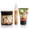 Barefoot Venus Wild Ginger & Sweet Orange Bundle: Instant Hand Repair (3 oz), Mini Instant Hand Repair (1 oz), Argan Body Oil (0.27 oz)