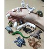 Polar and Sea Animals Figurines Playset 16 Pcs, Detailed Bear, Whale Figures, Walrus, Penguin Toy Set, Cake Toppers Birthday Gift for Kids
