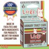 Licks Pill-Free Cat Urinary Tract Care - Cat UTI Care and Prevention Gel Packets - Urinary Tract Infection Supplement for Cats - Omega 3 Fish Oil and L-Lysine Supplement - Gel Packets - 10 Use