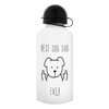 Funny Best Dog Dad Ever Dog Related Gifts Dog Gifts for Men Dog Lovers Gifts for Men Rescue Dog Dad Accessories Pet Lover Gift Aluminum Water Bottle with Cap & Sport Top Dog Dad