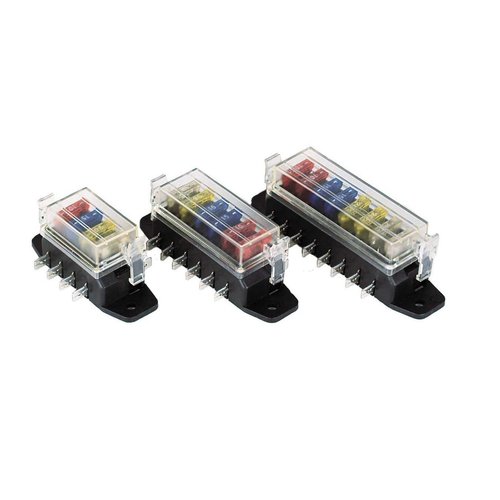 HELLA H84960111 8-Way Lateral Single Fuse Box