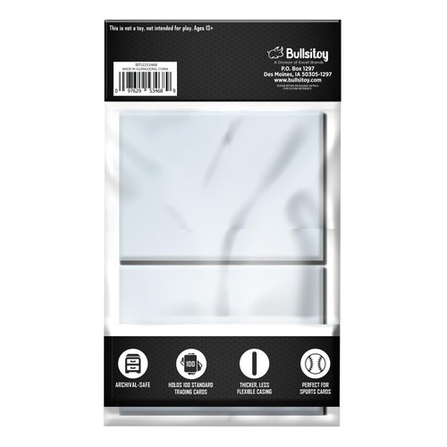 CardGuard Premium Card Sleeves, 100 Count, Clear