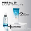 Vichy Minéral 89 Face Sunscreen SPF 30 | Hydrating Daily Sunscreen For Face SPF 30 | Hyaluronic Acid + Niacinamide + Squalane Oil | No White Cast Sunscreen | Oxybenzone Free | Travel Size Sunscreen
