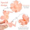 Flower Claw Clip 10 PCS Claw Clips, Hair Clips For Women Non Slip, Claw Clips for Thick Hair Women Girls Gifts, 10 Colors