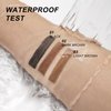 YOUNG VISION 3-in-1 Eyebrow Pencil, Eye Brow Pen, Brush and Razor Trio, Micro-Fine + Define Eyebrow Shades, Easy To Use, Long Lasting and Waterproof