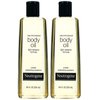 Neutrogena Lightweight Body Oil for Dry Skin, Sheer Moisturizer in Light Sesame Formula, 8.5 fl. oz (Pack of 2)