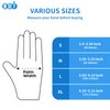 EDI Disposable Vinyl Gloves (Clear) - Powder-Free, Latex-Free (100, Medium)