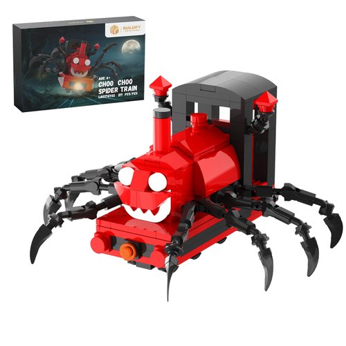 Choo Chooo Train Building Toys, Chooo Charles Spider Train Building Blocks for Kids,Boys and Girls, Charles The Train Horror Monster Train Figure,Halloween Model & Birthday Gift for Game Fans (217pcs)
