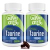 Taurine 1000mg - Liposomal Taurine Amino Acid Supplement for Heart, Liver, and Brain, Longevity - High Absorption, Vegan & Gluten Free (60 Softgels - 2 Pack)