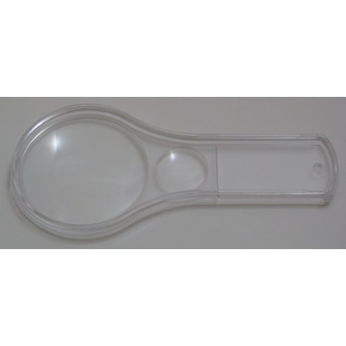 Plastic Handheld Magnifier Lens: 6X 3X: Pack of 12