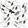 Gawertoy 33 PCS Halloween Fake Mouse Toys, Realistic Plastic Mouse Figurines Simulated Big and Small Mouse Models for Halloween Party Decorations Joke Trick Prank Props