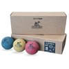 Fetch Boy The O.G. of Bounce Solid Sponge Rubber Dog Ball Toy, Made in USA, High Bounce, 2.5 inches, Small to Medium Breeds, Fetching Breeds, 3 Pack, Eco-Friendly Gift Box