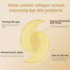 24K Gold Eye Masks, Crystal Collagen Eye Patches for Puffy Eyes, Reducing Fine Lines, Effectively Moisturizing Gold Eye Mask for Dark Circles and Puffiness Wrinkle Eye Bags