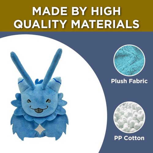 Xuqiufeng Gnarpy Plush, Regretavator Plush Gnarph Alien Cat Plush Toys，Give Fans and Friends Beautifully Plushie Doll Gifts (Blue)