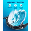 Aegend Swim Goggles, 2 Pack UV Protection,Adjustable,Anti Fog Swimming Goggles No Leaking Adult Men Women Youth, Aqua & Bright Sliver