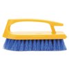 Rubbermaid Commercial Products,Rubbermaid Commercial,Iron-Shaped Handle Scrub Brush, 6" Brush,Long-lasting blue polypropylene fill resists stains.,Durable plastic block.