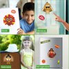 Happy Storm Thanksgiving Stickers for Kids, 24 Sheets Make a Turkey Face Stickers Bulk, Turkey Stickers for Kids, Thanksgiving Crafts for Kids, Thanksgiving Party Favors Supplies Activities Gifts