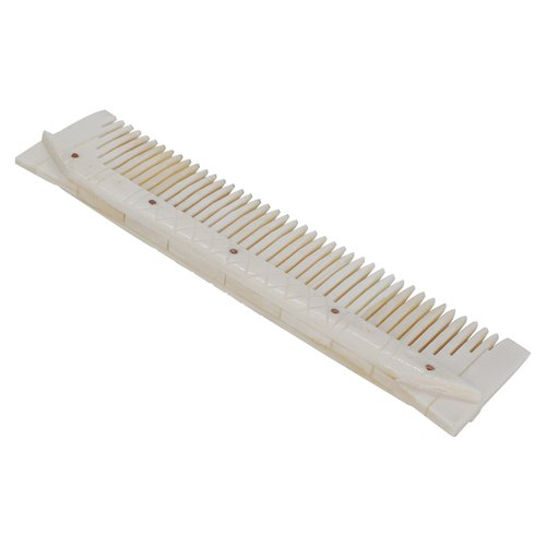 Lord of Battles Medieval Handcrafted Genuine Horn Comb Natural Horn Comb Genuine Horn Comb 100% Handmade Hair Comb Premium Quality Anti-Static (Genuine Bone)