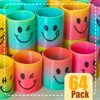 Cocurb 64 Pcs Mini Spring Party Favors for Kids 4-8 - Fun Goodie Bag Stuffers for Birthdays, Classroom Prizes, and Small Toys Gifts (4 Assorted Designs)