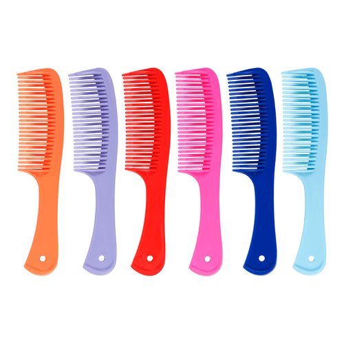 STUDIO LIMITED Premium Breakable Comb All-Purpose Comb 12pcs Professional Styling Hair Comb Comb Set All Hair Types & Styles (60072-Assorted)