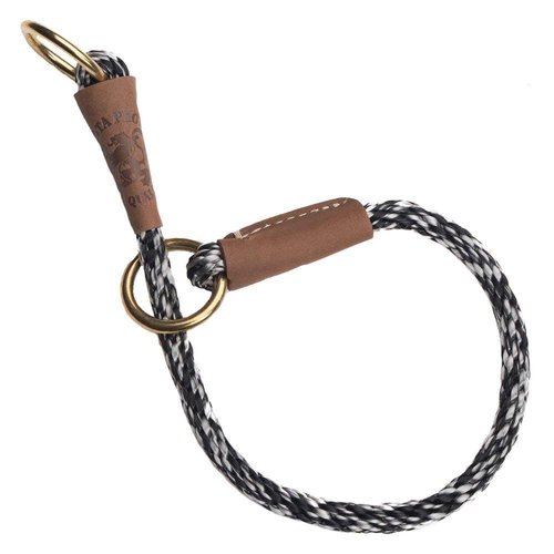 Mendota Pet Command Slip Collar - Dog Training Collar - Made in The USA - Salt and Pepper - 20 in