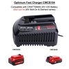 Biswaye Replacement for Craftsman Battery Charger CMCB104, Compatible with Craftsman V20 Series 20V Battery CMCB204 CMCB202 CMCB201 Power Tool Battery Charger, V20 Charger with 2 USB Ports