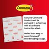 Command Small Refill Adhesive Strips, Damage Free Hanging Wall Adhesive Strips for Small Indoor Wall Hooks, No Tools Removable Adhesive Strips for Living Spaces, 64 White Command Strips (Pack of 1)