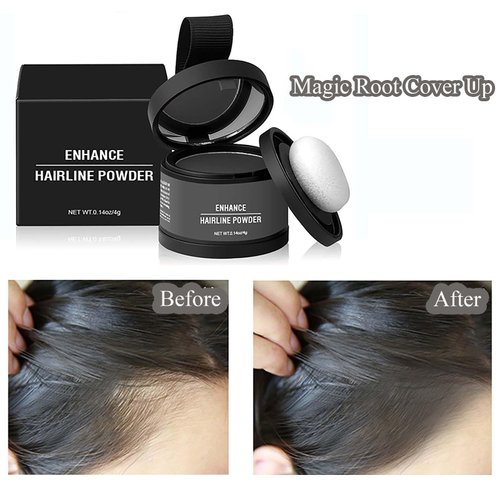 Generic Magic Root Cover Up, Hairline Powder, Root Touch Up Powder, Enhance Hairline Powder Instantly Conceals Hair,Root Touch Up Hair Powder for Thinning Hair Women&Men（Ash Brown）