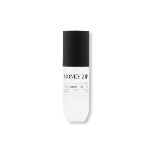 HONEY ZIP Agave Moisture Lip Oil Hydrating and Nourishing Gloss for Dry Lips, Natural Ingredient 3.71mL Korean Beauty Skin Care K-Beauty, Transparent