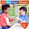 Rock Paper Scissors 2.0 The Next Gen - Fun Card Game for Kids, Families & Adults, Ages 6+, 2+ Players, Fast-Paced Play, Perfect for Family Game Night, Parties & Travel, Great Gift for Boys & Girls