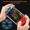 ERYUE Console, X7 4.3 Inch Video Game Console Handheld Game Players Double Rocker 8GB Memory Built in 1000 Games MP5 Game Controller TV Output